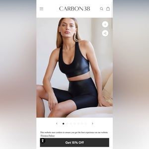 NEW. NEVER USED. The Action Bra 2.0 in Takara Shine from Carbon38